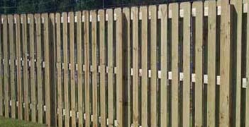 wood fence